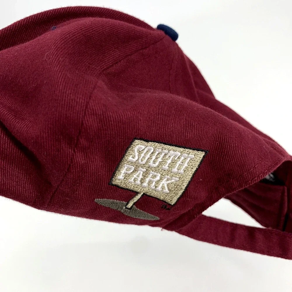 VTG 1998 South Park Stan Marsh Puking Dad Hat Comedy Central Embroidered 90s‎